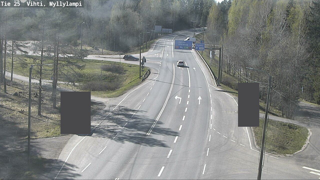 Kelikamerat Kuva Tie 25 Lohja Myllylampi, Lohja, Uusimaa