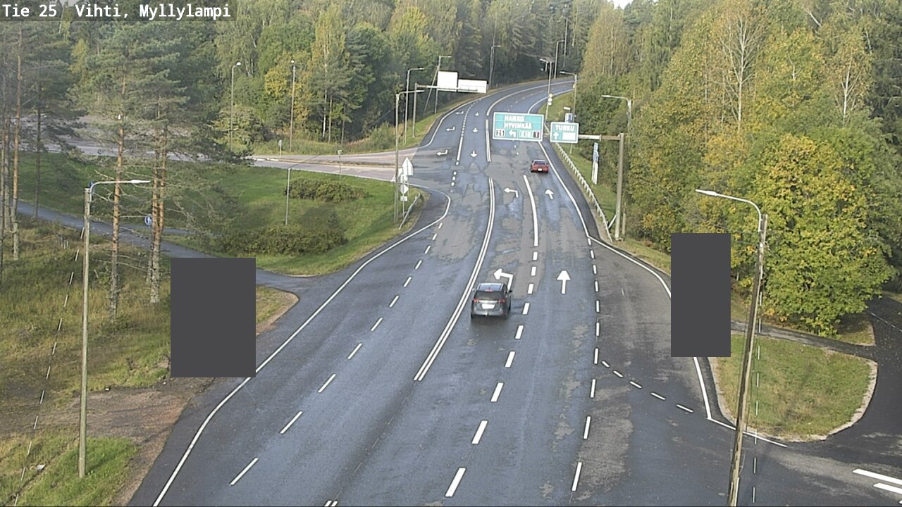 Weather Camera Image Road 25 Lohja Myllylampi, Lohja, Uusimaa