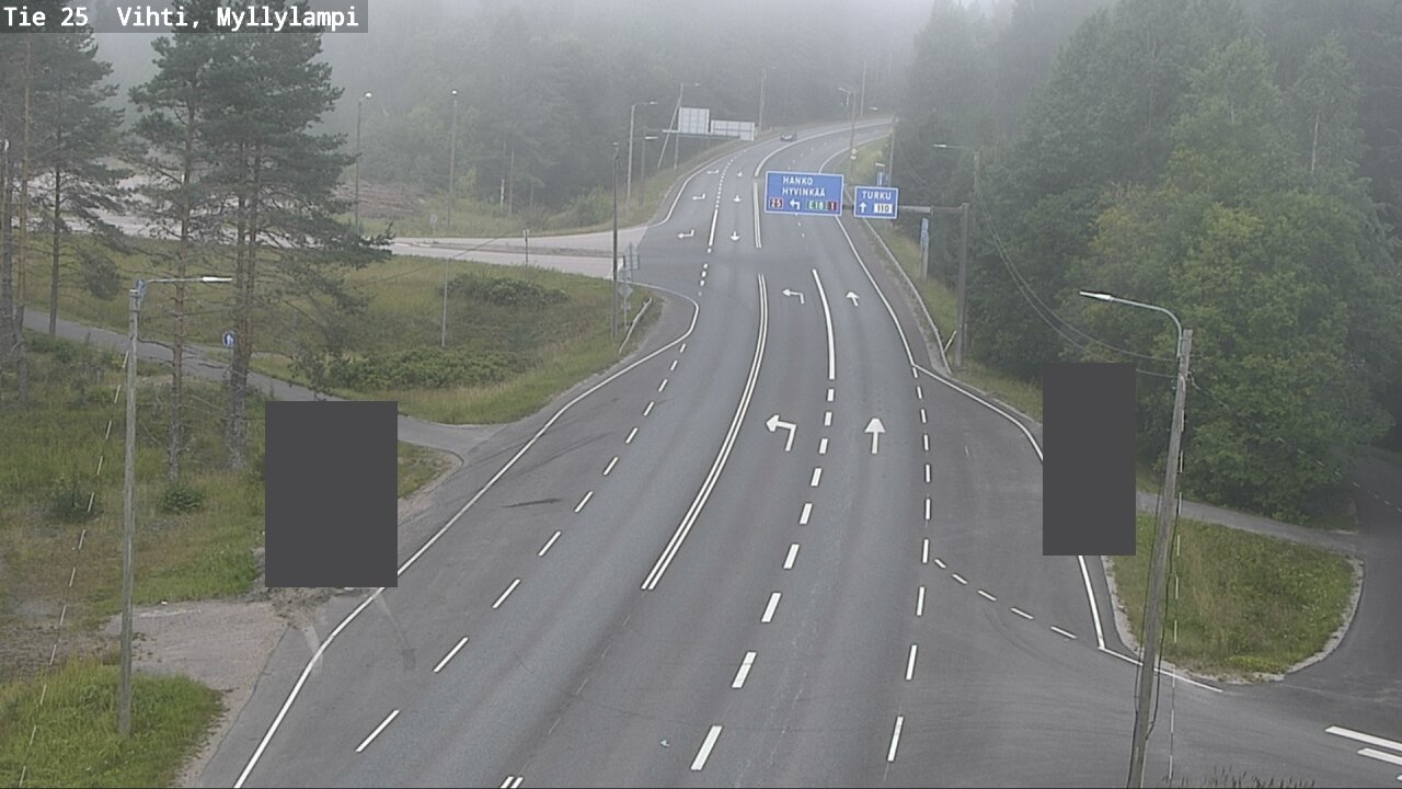 Kelikamerat Kuva Tie 25 Lohja Myllylampi, Lohja, Uusimaa