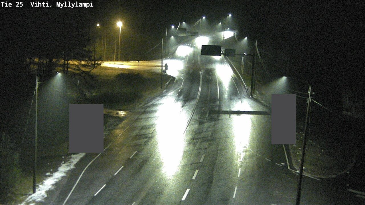 Weather Camera Image Väg 25 Lojo Myllylampi, Lohja, Uusimaa