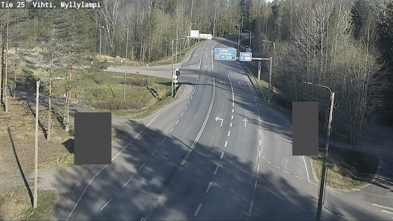 Kelikamerat Kuva Tie 25 Lohja Myllylampi, Lohja, Uusimaa