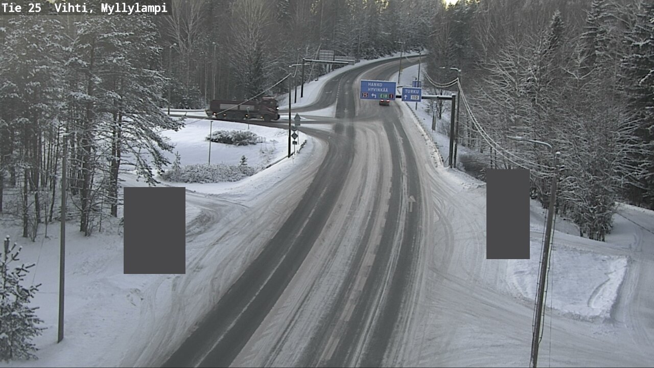 Kelikamerat Kuva Tie 25 Lohja Myllylampi, Lohja, Uusimaa