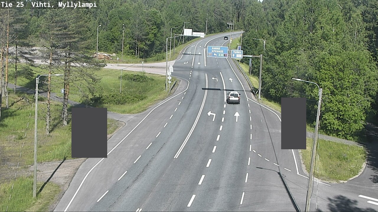 Kelikamerat Kuva Tie 25 Lohja Myllylampi, Lohja, Uusimaa