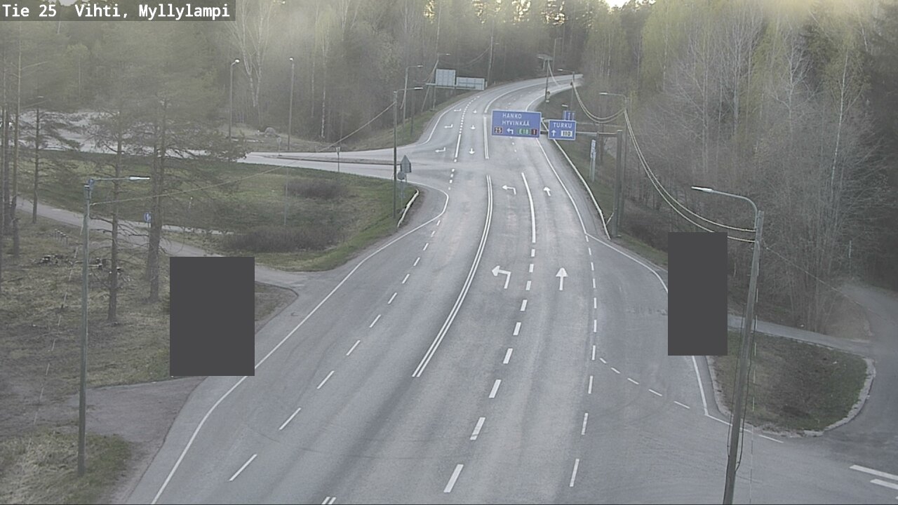 Kelikamerat Kuva Tie 25 Lohja Myllylampi, Lohja, Uusimaa