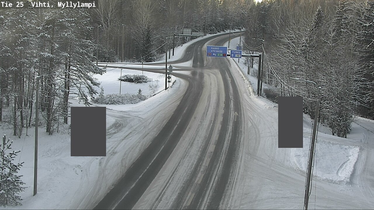 Kelikamerat Kuva Tie 25 Lohja Myllylampi, Lohja, Uusimaa