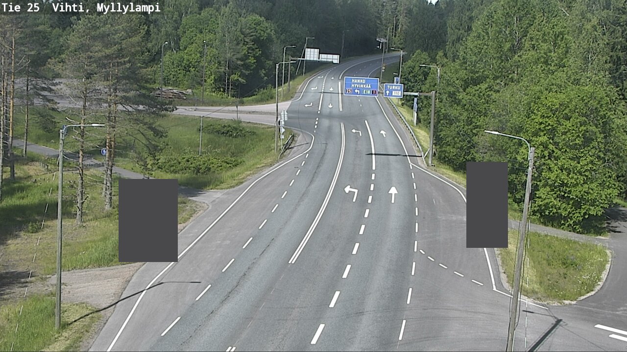 Kelikamerat Kuva Tie 25 Lohja Myllylampi, Lohja, Uusimaa