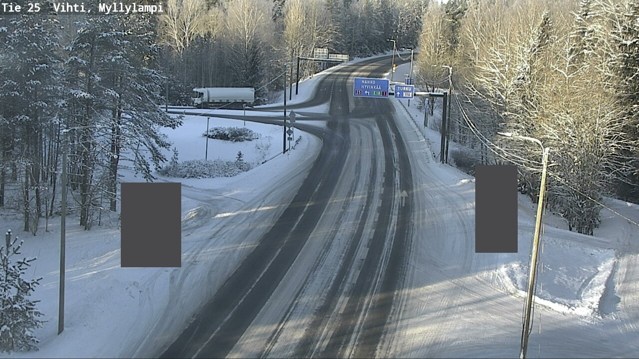 Kelikamerat Kuva Tie 25 Lohja Myllylampi, Lohja, Uusimaa