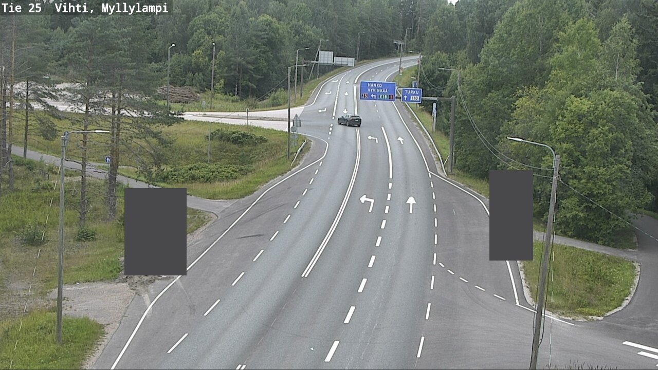 Kelikamerat Kuva Tie 25 Lohja Myllylampi, Lohja, Uusimaa