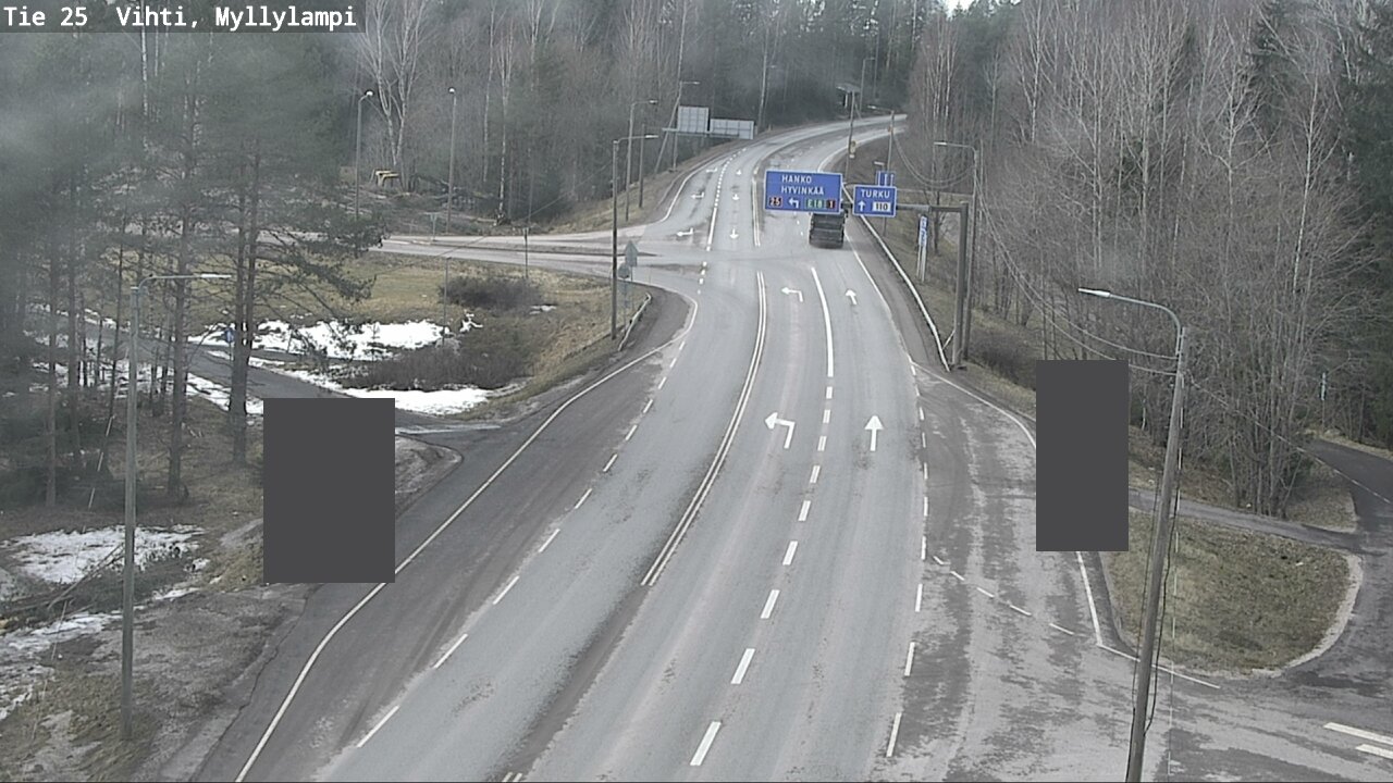 Kelikamerat Kuva Tie 25 Lohja Myllylampi, Lohja, Uusimaa