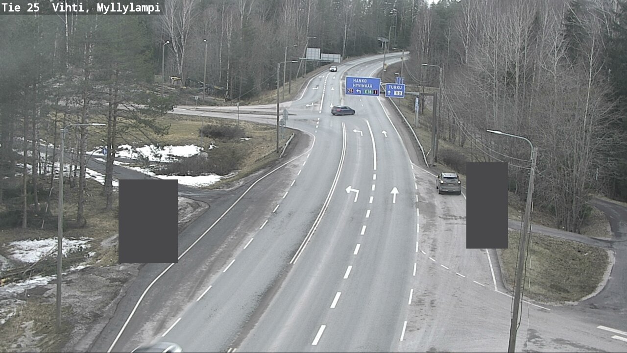 Kelikamerat Kuva Tie 25 Lohja Myllylampi, Lohja, Uusimaa