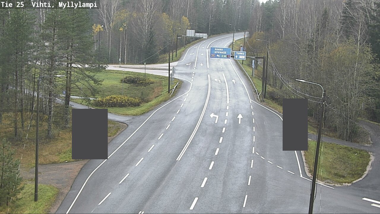 Kelikamerat Kuva Tie 25 Lohja Myllylampi, Lohja, Uusimaa