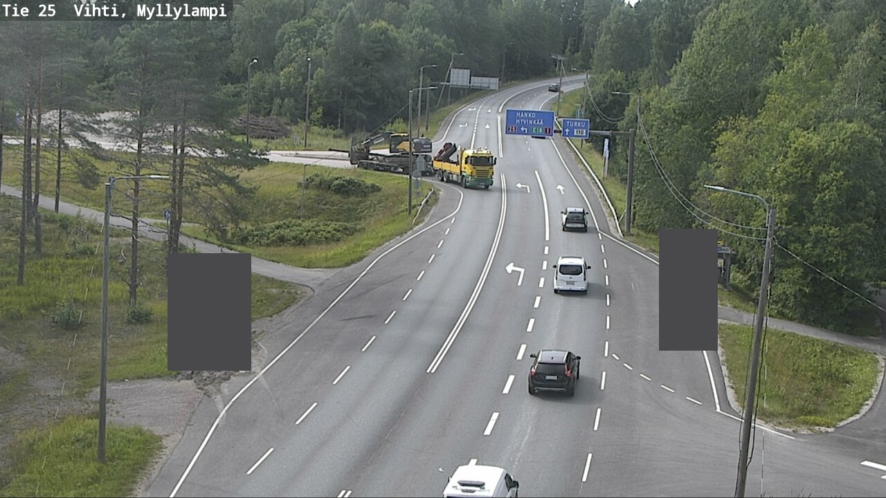 Kelikamerat Kuva Tie 25 Lohja Myllylampi, Lohja, Uusimaa