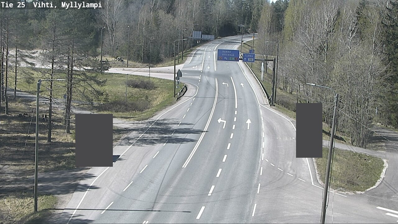 Kelikamerat Kuva Tie 25 Lohja Myllylampi, Lohja, Uusimaa