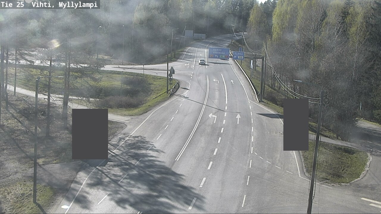 Kelikamerat Kuva Tie 25 Lohja Myllylampi, Lohja, Uusimaa