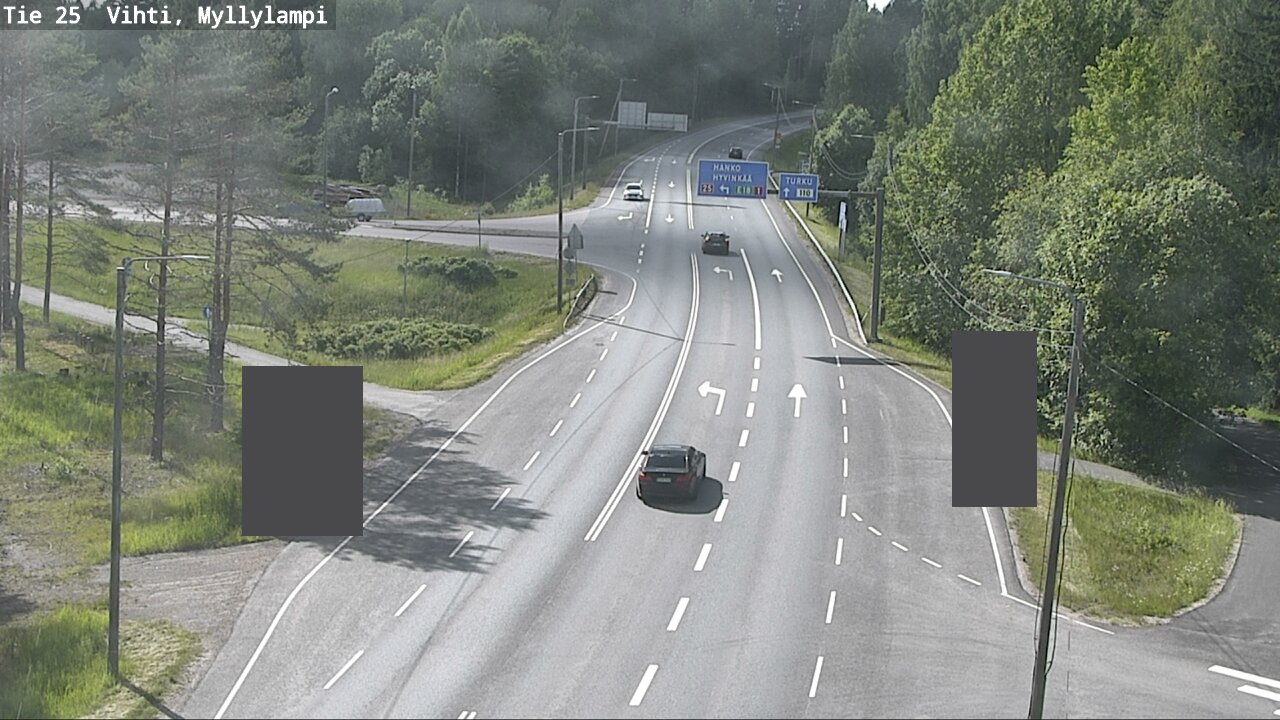 Kelikamerat Kuva Tie 25 Lohja Myllylampi, Lohja, Uusimaa