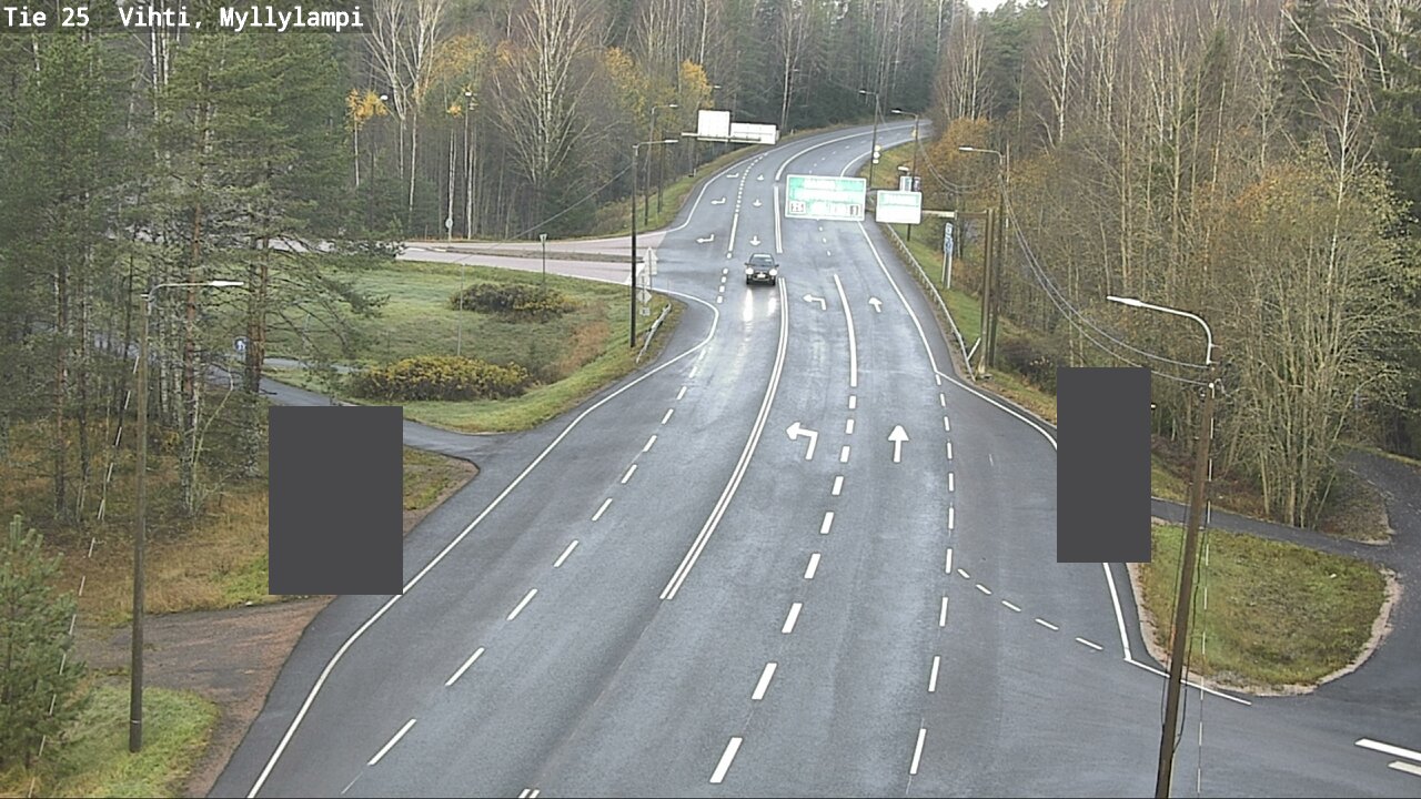 Kelikamerat Kuva Tie 25 Lohja Myllylampi, Lohja, Uusimaa