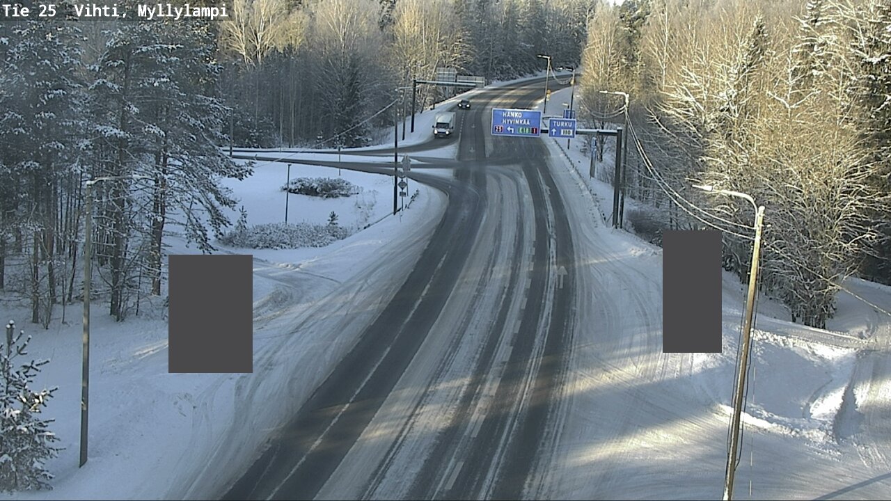 Kelikamerat Kuva Tie 25 Lohja Myllylampi, Lohja, Uusimaa