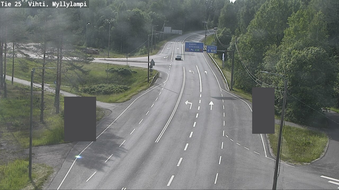 Kelikamerat Kuva Tie 25 Lohja Myllylampi, Lohja, Uusimaa
