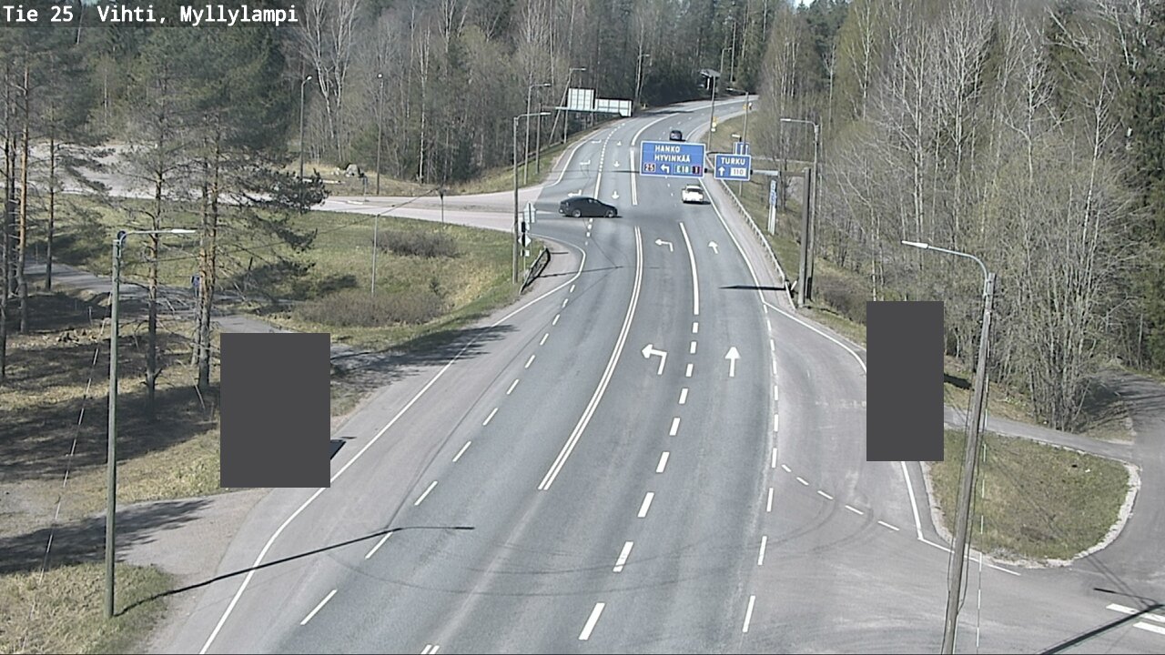 Kelikamerat Kuva Tie 25 Lohja Myllylampi, Lohja, Uusimaa