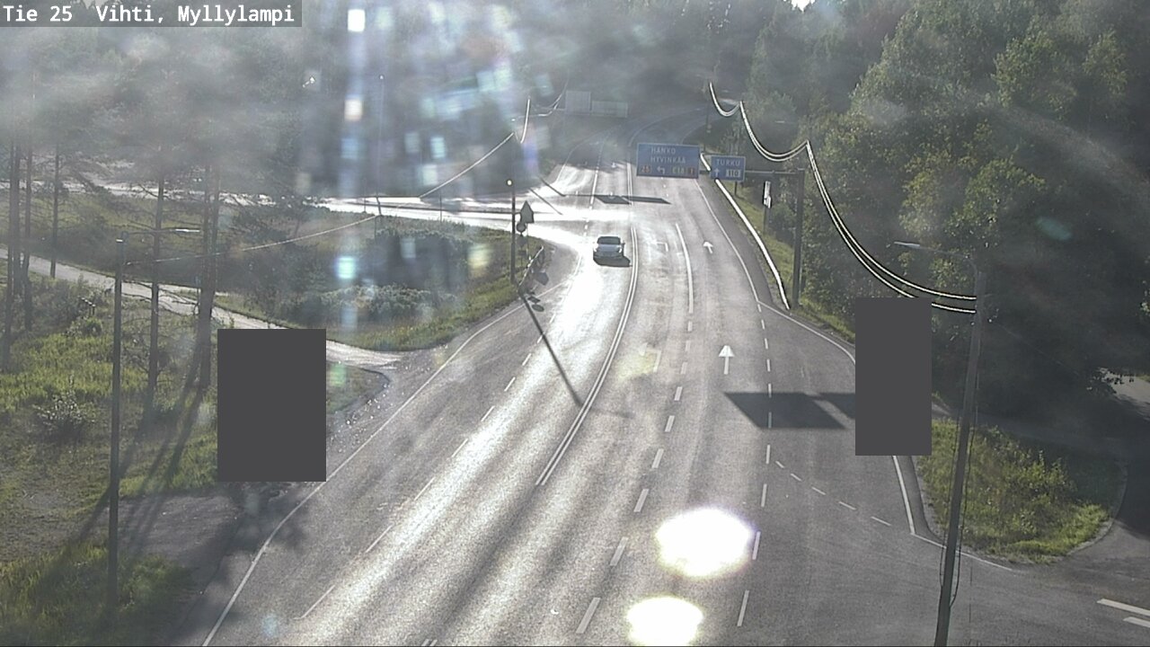 Kelikamerat Kuva Tie 25 Lohja Myllylampi, Lohja, Uusimaa