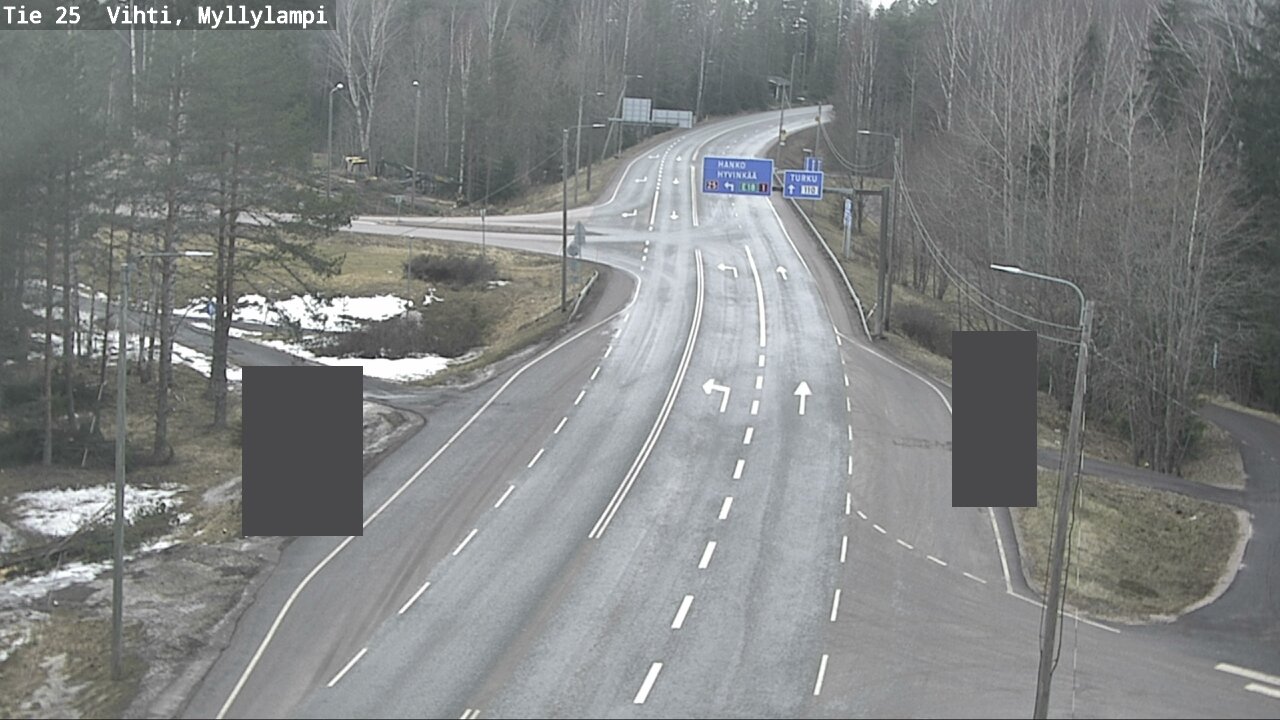 Kelikamerat Kuva Tie 25 Lohja Myllylampi, Lohja, Uusimaa