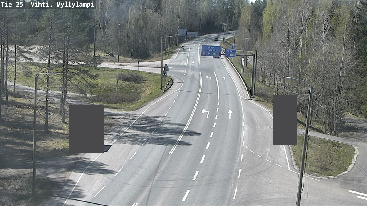 Kelikamerat Kuva Tie 25 Lohja Myllylampi, Lohja, Uusimaa
