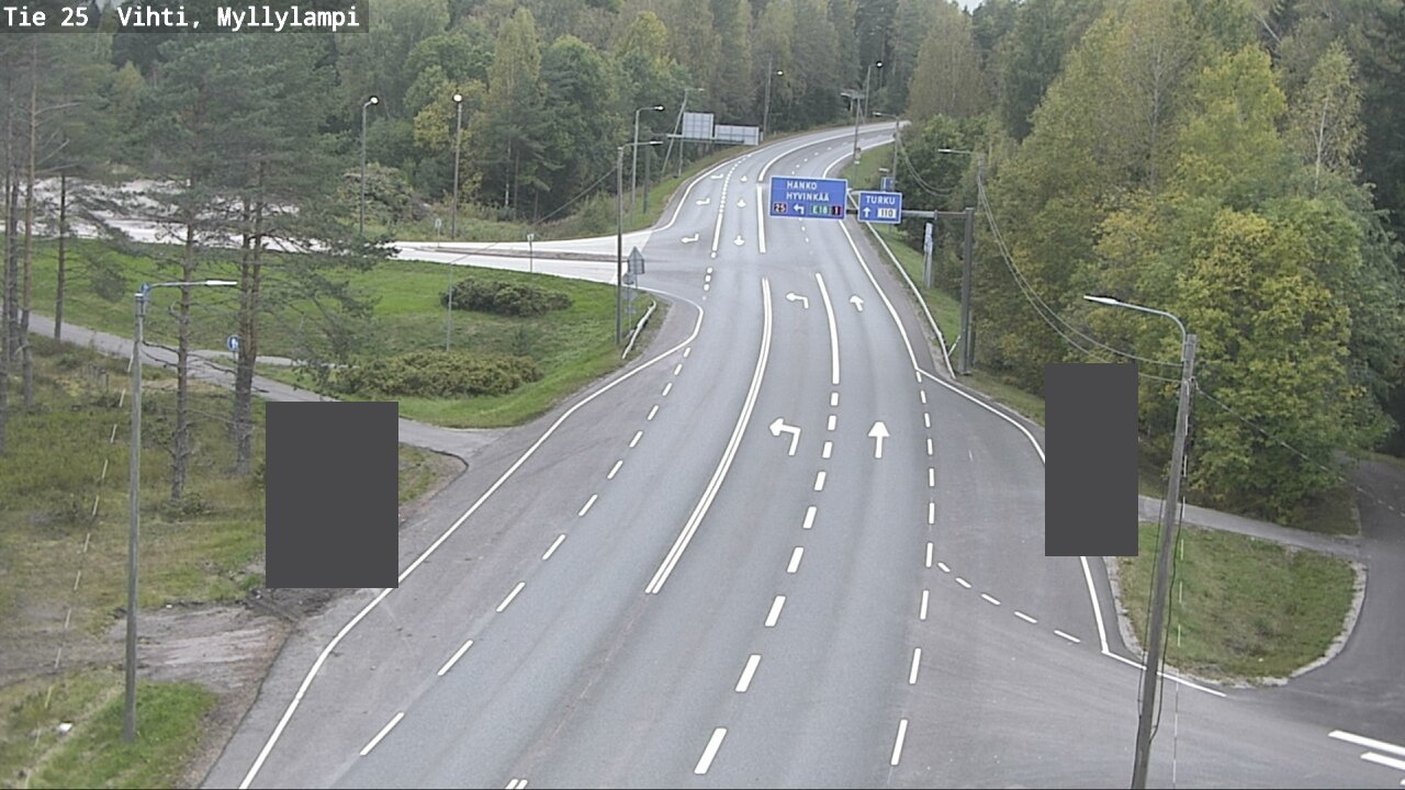 Kelikamerat Kuva Tie 25 Lohja Myllylampi, Lohja, Uusimaa