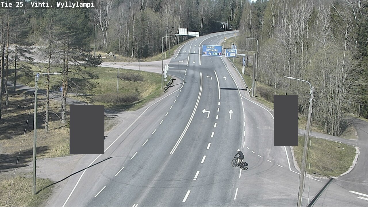 Kelikamerat Kuva Tie 25 Lohja Myllylampi, Lohja, Uusimaa