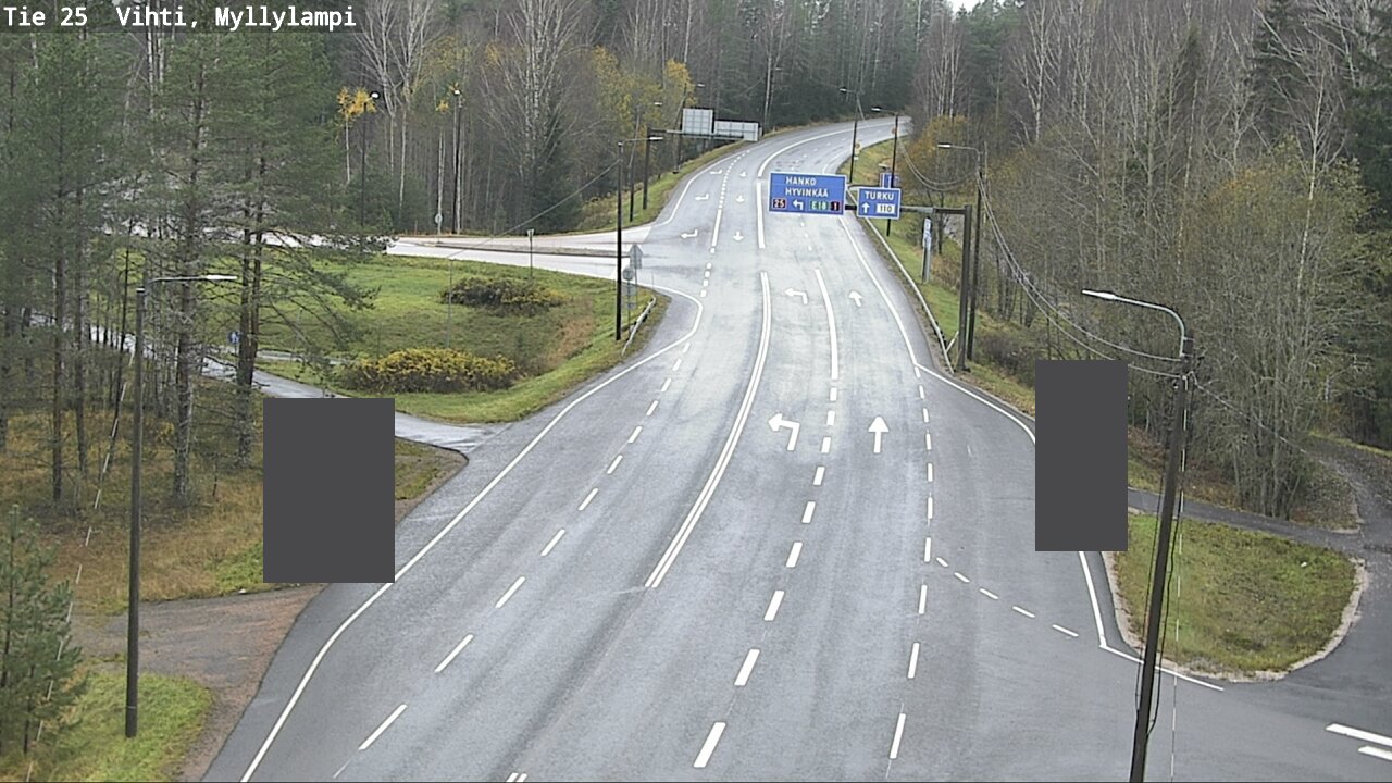 Kelikamerat Kuva Tie 25 Lohja Myllylampi, Lohja, Uusimaa