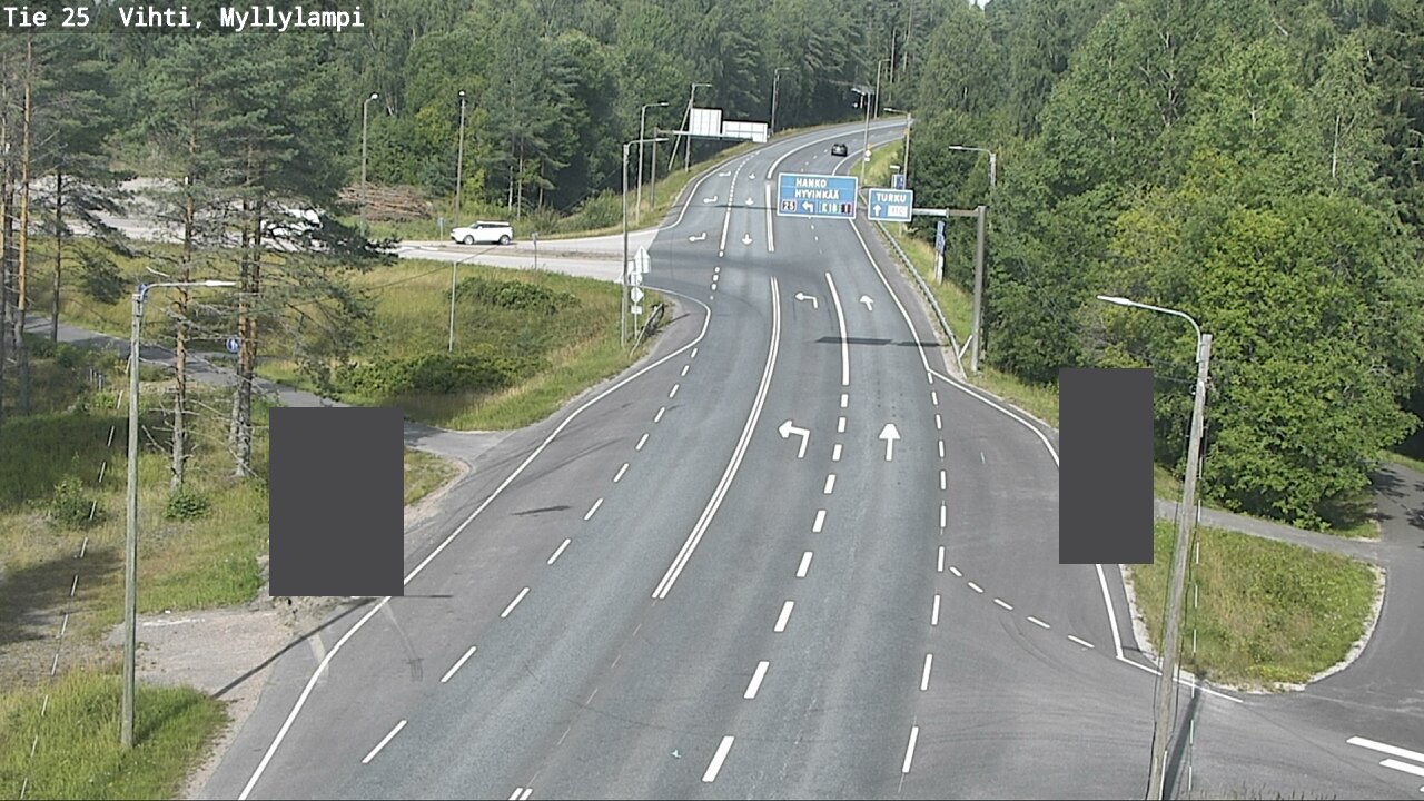 Kelikamerat Kuva Tie 25 Lohja Myllylampi, Lohja, Uusimaa