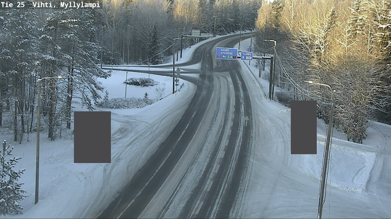 Kelikamerat Kuva Tie 25 Lohja Myllylampi, Lohja, Uusimaa