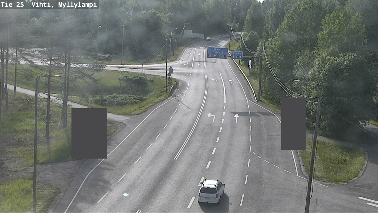 Kelikamerat Kuva Tie 25 Lohja Myllylampi, Lohja, Uusimaa