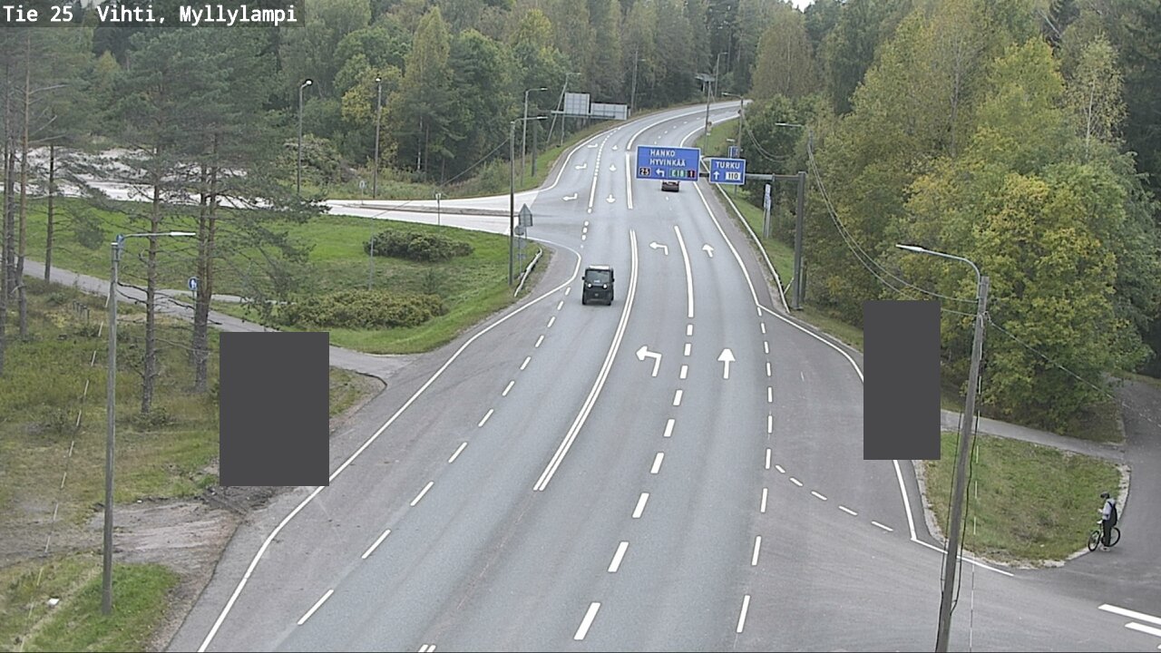 Kelikamerat Kuva Tie 25 Lohja Myllylampi, Lohja, Uusimaa
