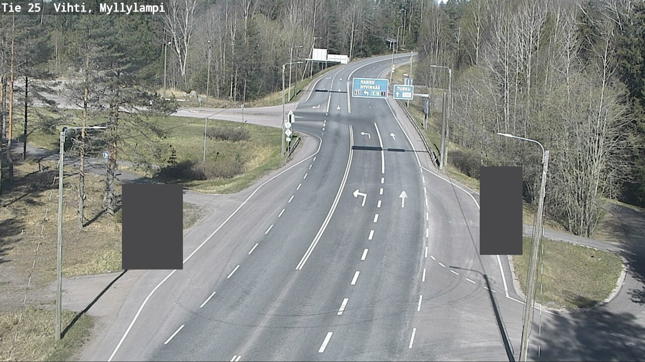 Kelikamerat Kuva Tie 25 Lohja Myllylampi, Lohja, Uusimaa