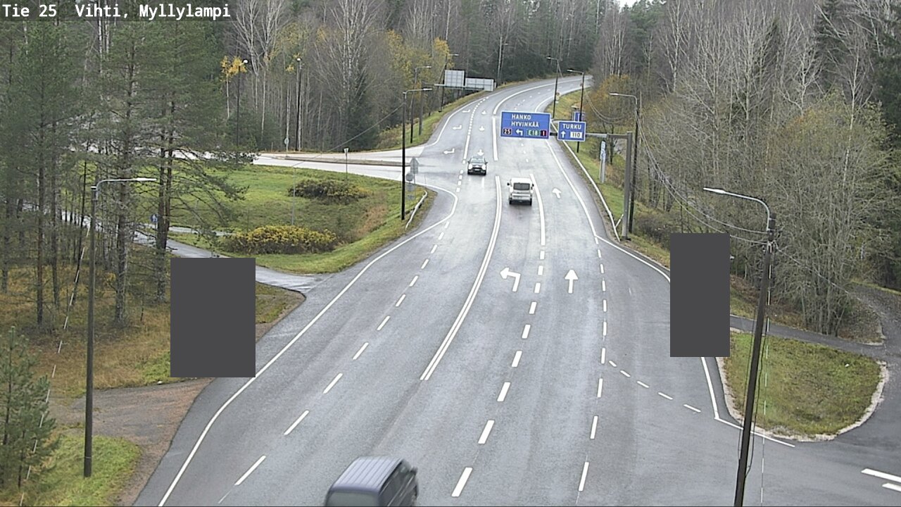 Kelikamerat Kuva Tie 25 Lohja Myllylampi, Lohja, Uusimaa