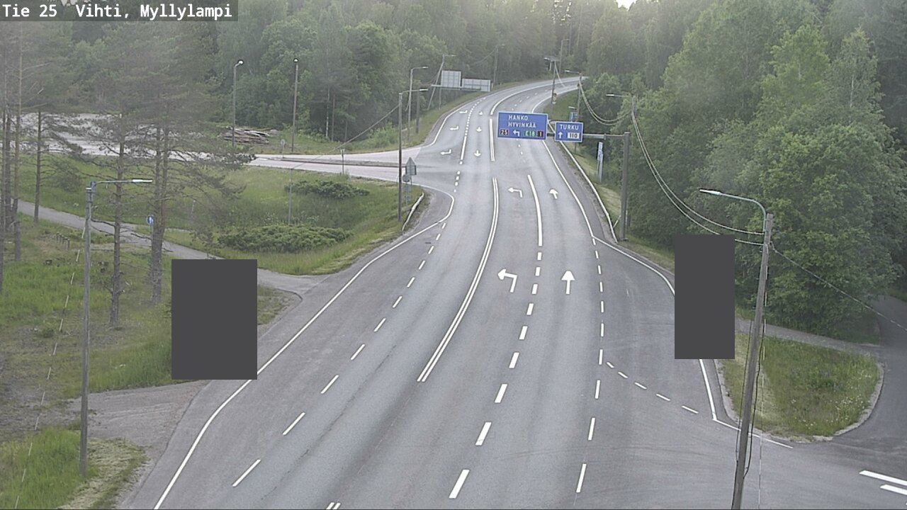 Kelikamerat Kuva Tie 25 Lohja Myllylampi, Lohja, Uusimaa