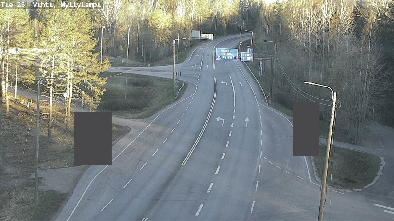 Kelikamerat Kuva Tie 25 Lohja Myllylampi, Lohja, Uusimaa