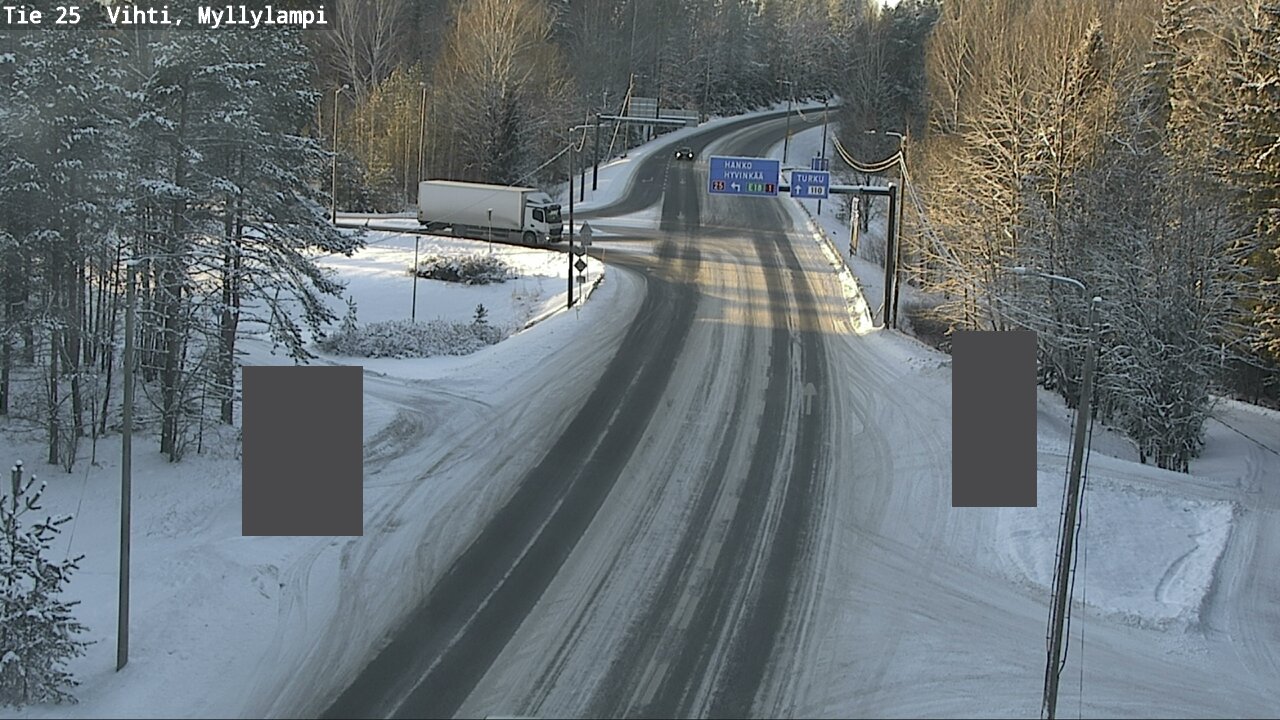 Kelikamerat Kuva Tie 25 Lohja Myllylampi, Lohja, Uusimaa