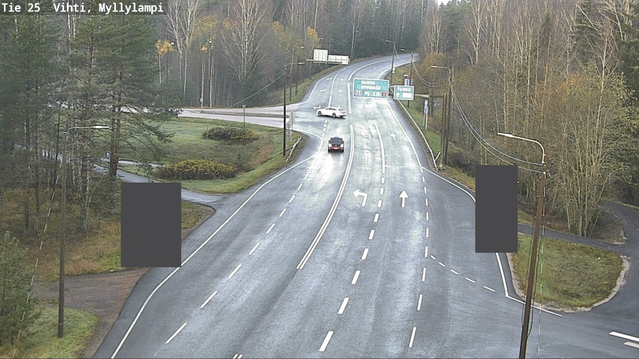 Kelikamerat Kuva Tie 25 Lohja Myllylampi, Lohja, Uusimaa