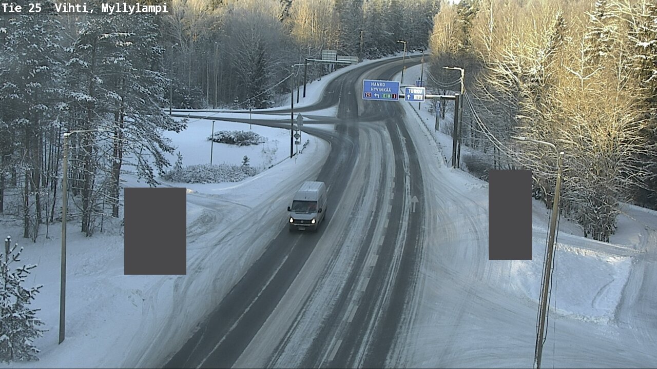 Kelikamerat Kuva Tie 25 Lohja Myllylampi, Lohja, Uusimaa