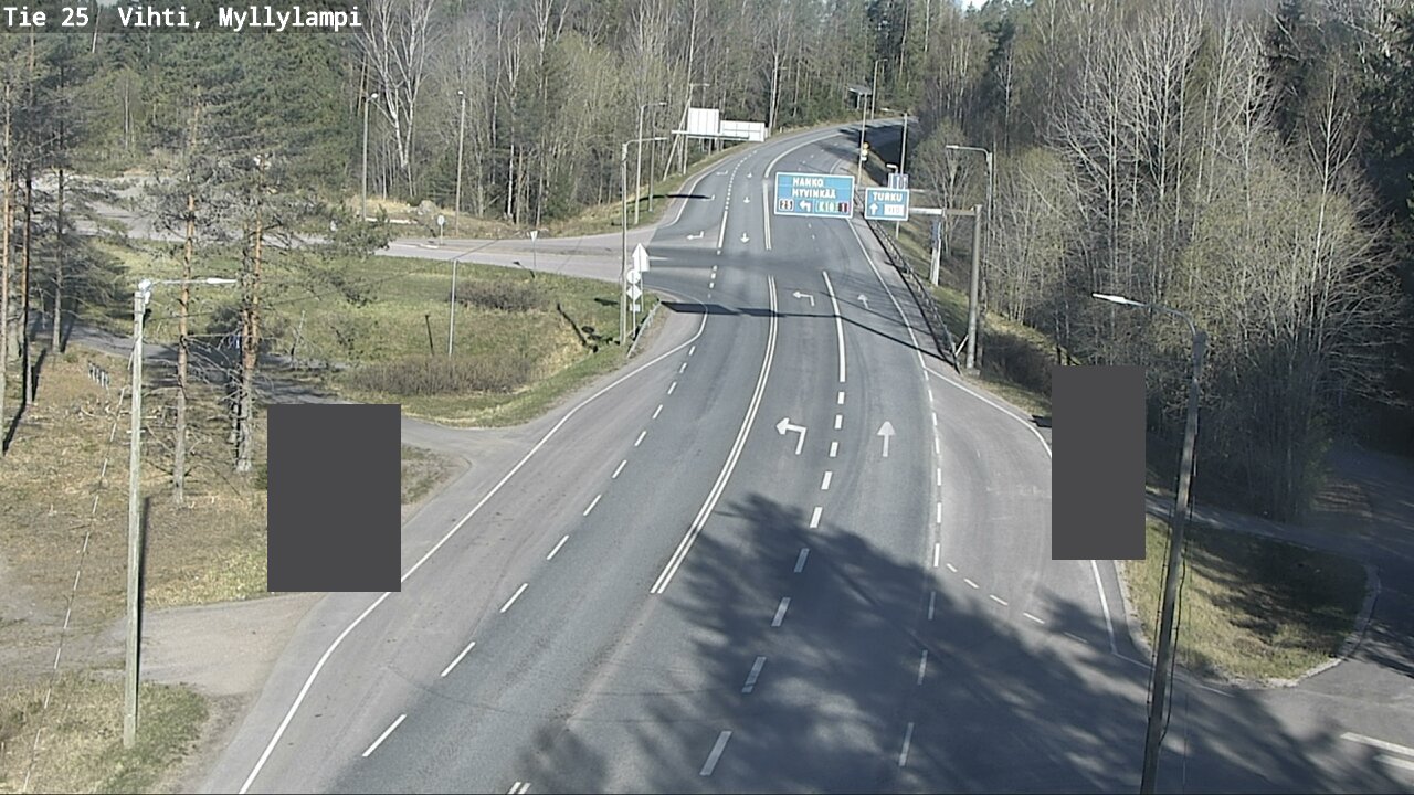 Kelikamerat Kuva Tie 25 Lohja Myllylampi, Lohja, Uusimaa