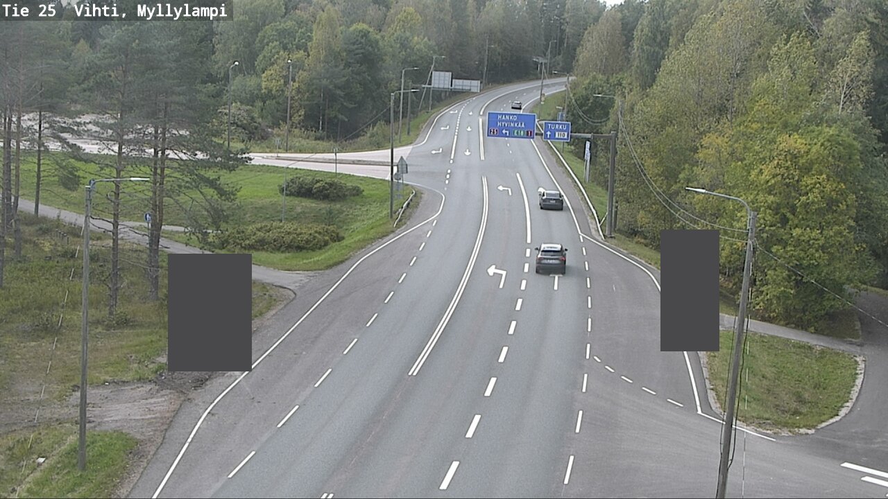 Kelikamerat Kuva Tie 25 Lohja Myllylampi, Lohja, Uusimaa