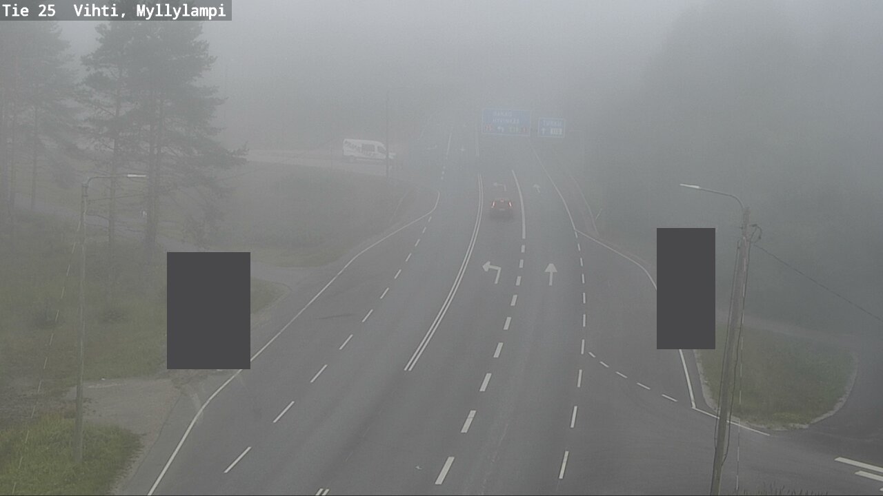 Weather Camera Image Road 25 Lohja Myllylampi, Lohja, Uusimaa