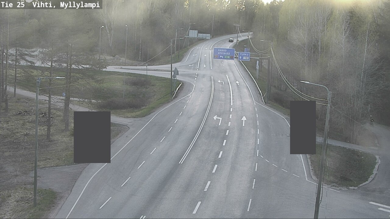 Kelikamerat Kuva Tie 25 Lohja Myllylampi, Lohja, Uusimaa