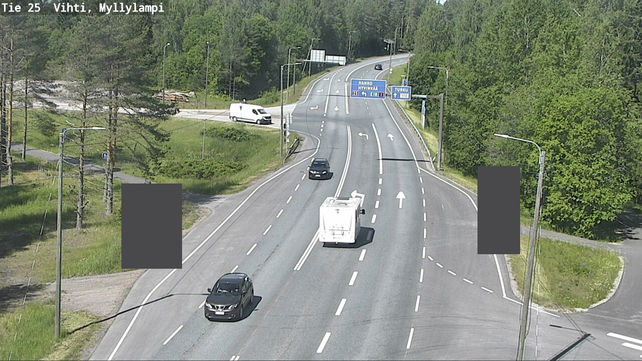 Kelikamerat Kuva Tie 25 Lohja Myllylampi, Lohja, Uusimaa