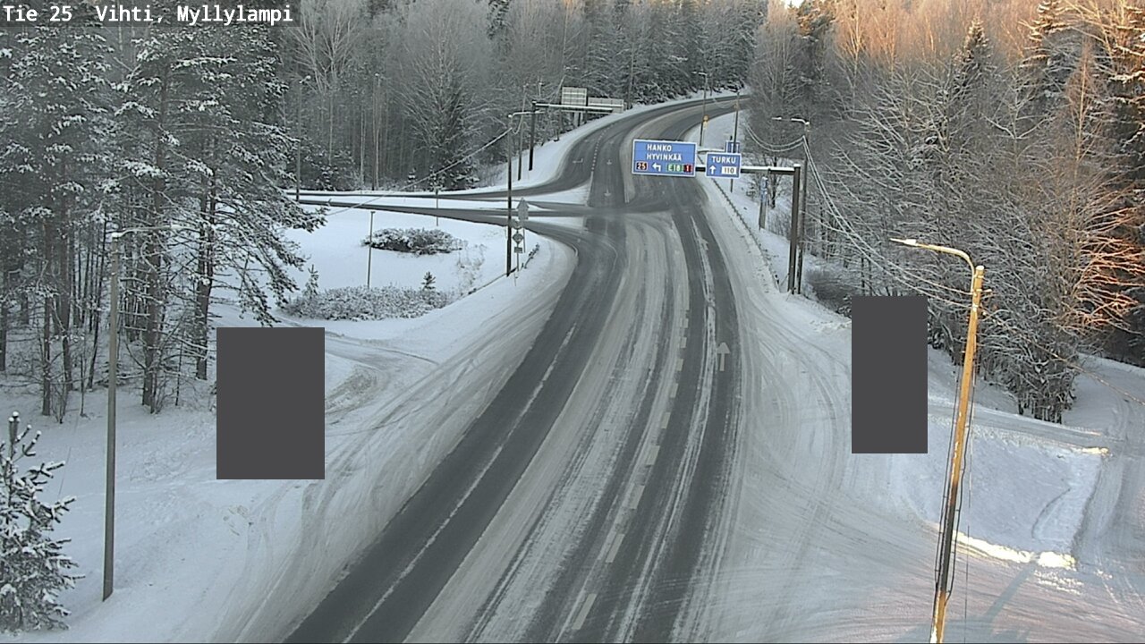 Kelikamerat Kuva Tie 25 Lohja Myllylampi, Lohja, Uusimaa