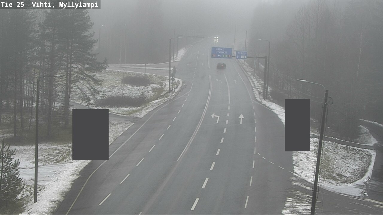 Kelikamerat Kuva Tie 25 Lohja Myllylampi, Lohja, Uusimaa