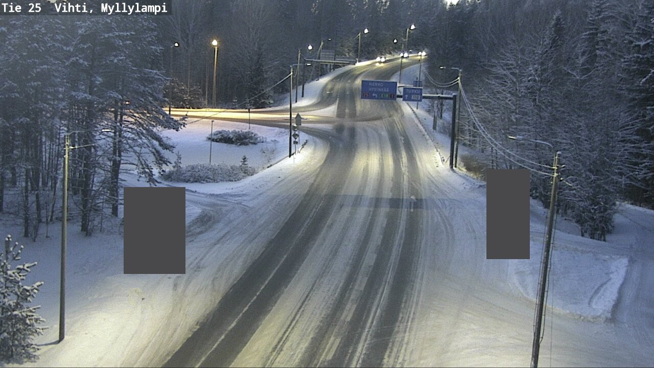 Kelikamerat Kuva Tie 25 Lohja Myllylampi, Lohja, Uusimaa