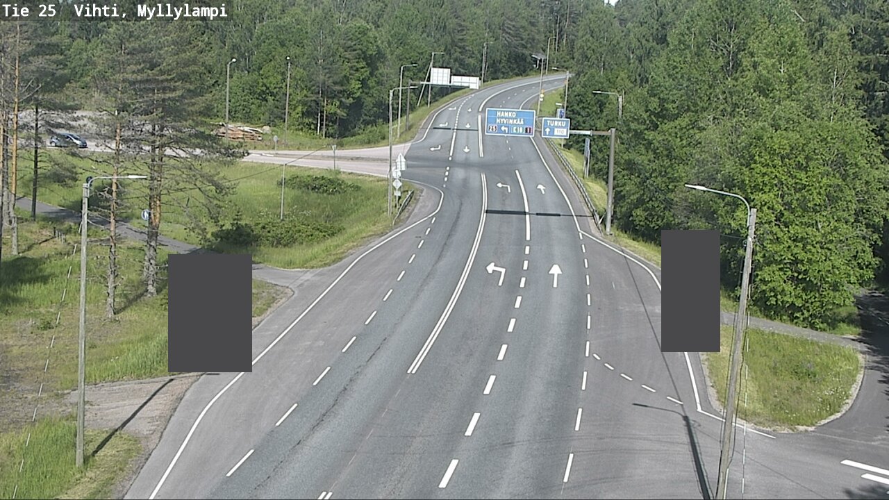 Kelikamerat Kuva Tie 25 Lohja Myllylampi, Lohja, Uusimaa