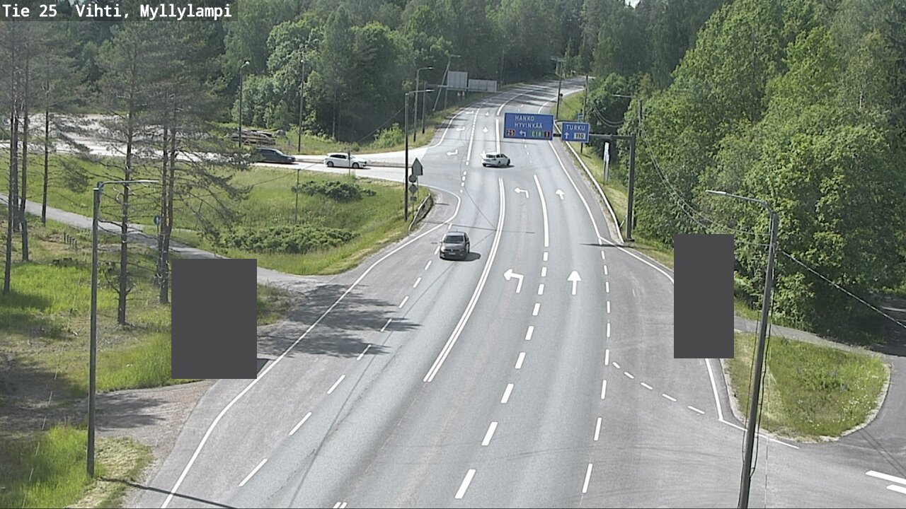 Kelikamerat Kuva Tie 25 Lohja Myllylampi, Lohja, Uusimaa